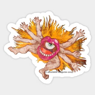 The Screamer Sticker